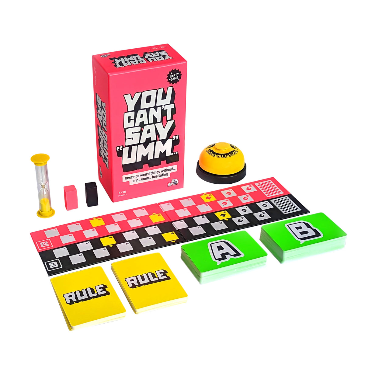 You Can't Say UMM: Fast Party Game for Kids and Adults, Ages 8+
