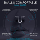 Mute by Rhinomed Nasal Dilator for Snore Reduction | Small 3pk | Increase Airflow | Anti Snoring Devices | Nasal Dilators for Sleeping | Internal Nasal Dilator | Snoring Solution | Transparent