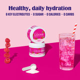 Ultima Replenisher Daily Electrolyte Powder Drink Mix – Sugar Free – Raspberry, 30 Servings – Hydration Powder with 6 Key Electrolytes and Trace Minerals – Keto Friendly, Vegan, Non-GMO
