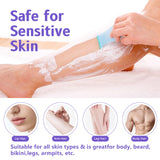 1PCS Body Hair Removal Cream for Sensitive Skin - Painless & Gentle Depilatory Cream with Spatula Applicator, Unisex Body & Skincare.