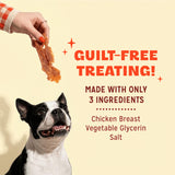Pur Luv Dog Treats, Chicken Jerky Dog Treat with Real Chicken Breast, 32 oz