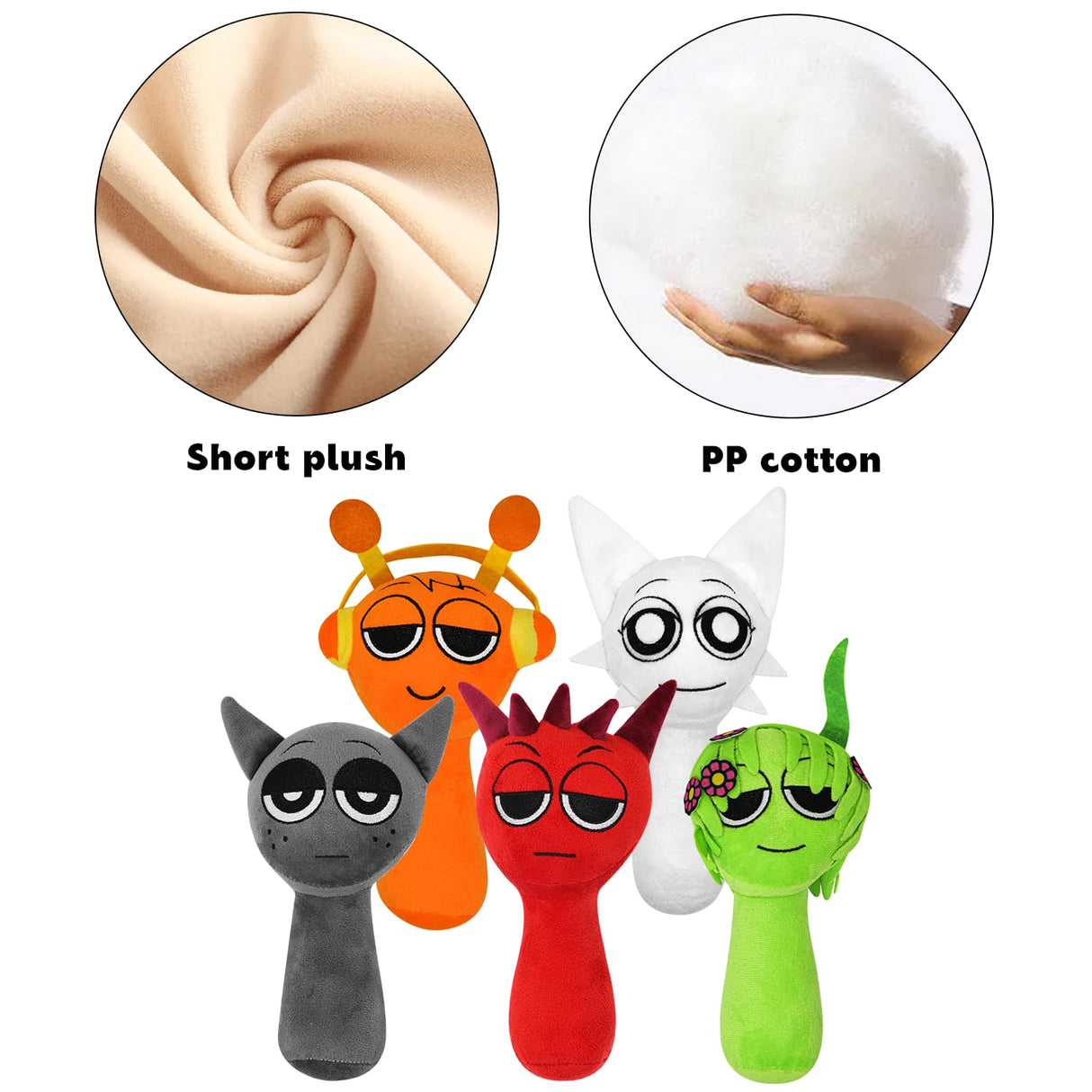 Sprunky Plush,Sprunky Plushies,Soft and Funs Stuffed Toys Dolls for Fans and Friends Christmas Birthday