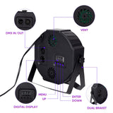 DJBoomy Stage Lights 36 DJ LED Par Light RGB Party Lights Uplights with Sound Activated Remote DMX Control for Disco Dance Wedding Club Christmas Birthday Music Party Stage Lighting