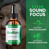(5 Pack) Audizen for Tinnitus Relief, Audizon Eardrops for Ear Ringing Hearing Support Liquid Supplement Inner Ear Balance Support Potent Premium Advanced Blend Healthy Wellness Review (150 Servings)