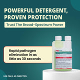 F10 SCXD Concentrated All Purpose Disinfectant Cleaner With Soap For Kennels, Litter Box, Cage, Terrariums, Habitats, Vet Practices - 200 ml (6.8oz)
