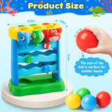 V-Opitos Musical Toys for 1, 2 Years Old Boys & Girls, Feeding Interactive Toys for Baby 12-18 Months, Montessori Education Toys, Perfect Toddler Christmas Birthday Gifts