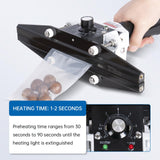 R-PACK Portable Hand Held Heat Sealer Machine-R-PACK FKR-600, 24 Inches, For Foil Bag, Kraft Bag, Mylar