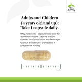 Terry Naturally Propolis Extract EP300 - Upper Respiratory & Immune System Support Supplement - Child & Adult Supplement with Bee Propolis Extract - 60 Capsules