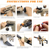 Bugrtey Two Modes Toy Gun Shell Ejecting Rifle with 80 Soft Bullets 40 Shells 2 Clips Soft Bullet Toy Guns Outdoor Shooting Games Christmas Halloween Birthday Gifts