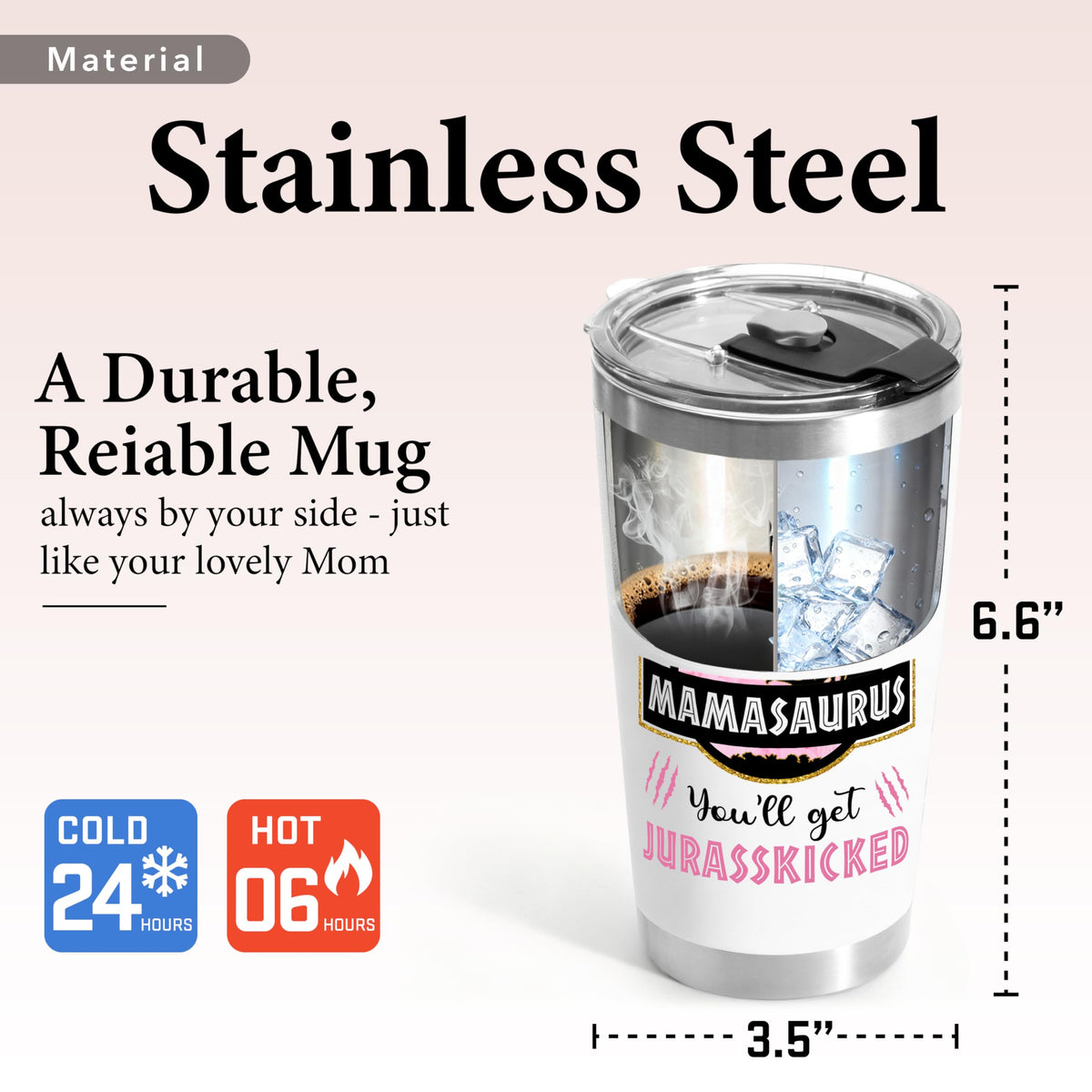 Gifts for Mom from Daughter, Son for Christmas, Mothers Day, Birthday - Mom Christmas Gift - Birthday Gifts for Moms, Happy Birthdays Moms - Best Mother Tumbler 20Oz Stainless Steel Coffee Cup