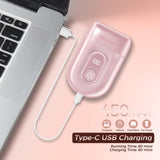 Akunbem Electric Razor for Women - Mini Bikini Trimmer - Shaver for Pubic, Legs, Arm & Body - Painless Hair Removal Device - Cordless Wet & Dry Use