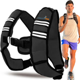 Weighted Vest 15lb, Removable Weights for Men and Women Workout for Calisthenics and Fitness Sport Training