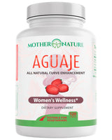 Mother Nature Aguaje Curves Capsules for Women, 1000mg (120ct), Natural & Sustainably Sourced Aguaje Fruit from Peru for Female Health, Hormone Balance, Curve Enhancer, Vegan, Non-GMO & Gluten-Free