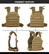 Miramrax Weighted Vest for Men and Women Weight Vests Adjustable Strength and Endurance Training Fitness Workouts Tactical Running Gym (Tan)