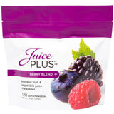 Juice Plus+ Berry Blend Soft Chews - Tasty, Vegan Gummies for All Ages - Nutrients from 12 Superfood Ingredients Including Elderberry, Raspberry, Bilberry, Blueberry & More - 120 Chewables