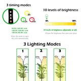 yadoker Desk Plant Grow Light for Indoor Plant, Dual-Head LED Grow Light,Height Adjustable,Automatic Timer with 8/12/16 Hours,10-Level Brightness,Ideal for Large Plant Grow