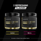 Kaged Organic Greens Elite | Berry | Superfood and Greens Powder with Apple Cider Vinegar, Adaptogen, Prebiotics, Vitamins & Minerals | 30 Servings