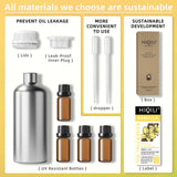 HIQILI 32 Ounces Vanilla Essential Oil, Strong Fragrance for Body Lotion, Candle Making, Soap, Aromatherapy-32 Fl Oz