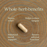 New Chapter Organic Ashwagandha Supplement, One Capsule a Day of Adaptogens for Stress Relief, Mood Support, & Energy, Vegan, 60 Count