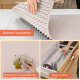 FYY Extra Large Warming Mat for Food with Heat Resistant Pad, Prevent Countertop Cracks, Keep Meal Warm, Rapid and Full Surface Heating, 6 Temp Settings, 6H Timer, Rollable Portable Food Warmer, Pink