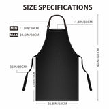 GoldPig 2 Pack Waterproof Apron Rubber Vinyl Heavy Duty Aprons for Adults - Chemical Resistant Adjustable Bib 40" Extra Long Industrial Work Apron for Grilling Dishwashing Lab Kitchen Butcher