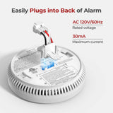 Siterlink Quick Connect Smoke Detector Adapter Plug, Compatible with GS562A Hardwired Smoke Alarm to Connect Existing Wiring Harness GA6217F 12 Pack