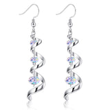 PATISORNA 925 Sterling Silver Eardrop Dangle Earrings for Women S