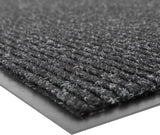 Notrax 109 Industrial Door Mat, 3' x 4' Entrance Mat, Heavy Duty Commercial Rugs for Entryway, Welcome Lobbies, Garage, and Mudroom, Made in the USA, Charcoal Black, Brush Step 109S0034CH