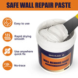 Drywall Repair Kit Drywall Hole Repair Patch Kits Wall Spackle Repair Paste with 8.5OZ White Wall Repair Putty with Scraper, Wall Surface Hole Fill Quick and Easy Solution (3Pack)