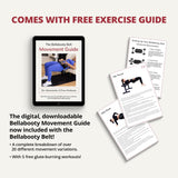 Bellabooty OG Belt - Bellabooty Exercise Hip Thrust Belt – For Dumbbells, Kettlebells, and Plates – Slip-Resistant Padding for Hip Protection – Perfect for Gym, Home, and On-the-Go Workouts