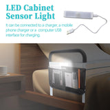 Bed Rails for Elderly Adults Safety with Adjustable Heights Storage Pocket Assist Support Side Railings Seniors Slides Under Mattressbed Cane Guard Bed Handles Bars (White (with Light))