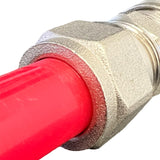 Kudos-Trading - Repair Coupling for Water Underfloor Heating Pipe 16mm Pipe Fixing Connector Repairing Pert-Al Pert and Pex 16mm x 2mm to 16mm x 2mm Quick Easy Compression Fix for Damaged Pipe.