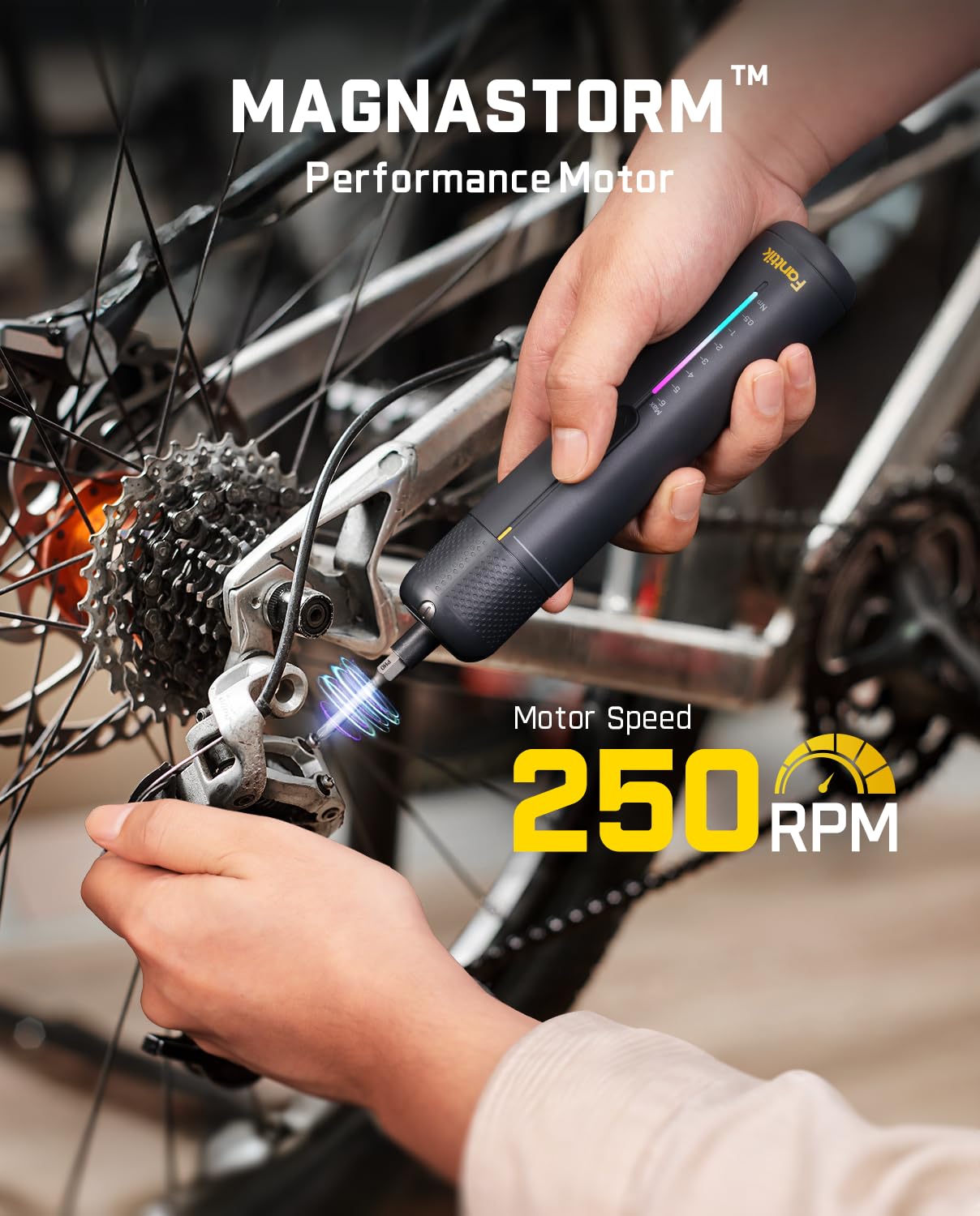 Fanttik S2 Pro Electric Screwdriver, Cordless Screwdriver Set, 7 Torque Settings, 0.5 to 6N.m, 20 Magnetic Bits, 1/4''Hex Shank, with 90° Angle Adapter, for Furniture, Household Repairs(Space Grey)