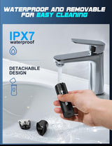 REYOLL Body Hair Trimmer for Men: Manscape Electric Razor, Versatile Hair Trimmer for Groin, Beard, Nose/Ear Hair, Waterproof & USB-C Rechargeable,Travel Lock,Christmas Gifts for Men