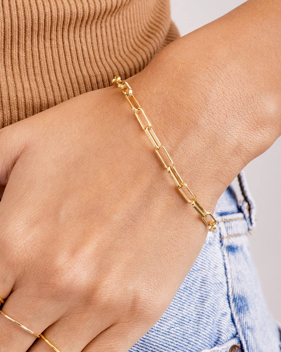 gorjana - Parker Bracelet 7 1/4-18k Gold Plated for Women
