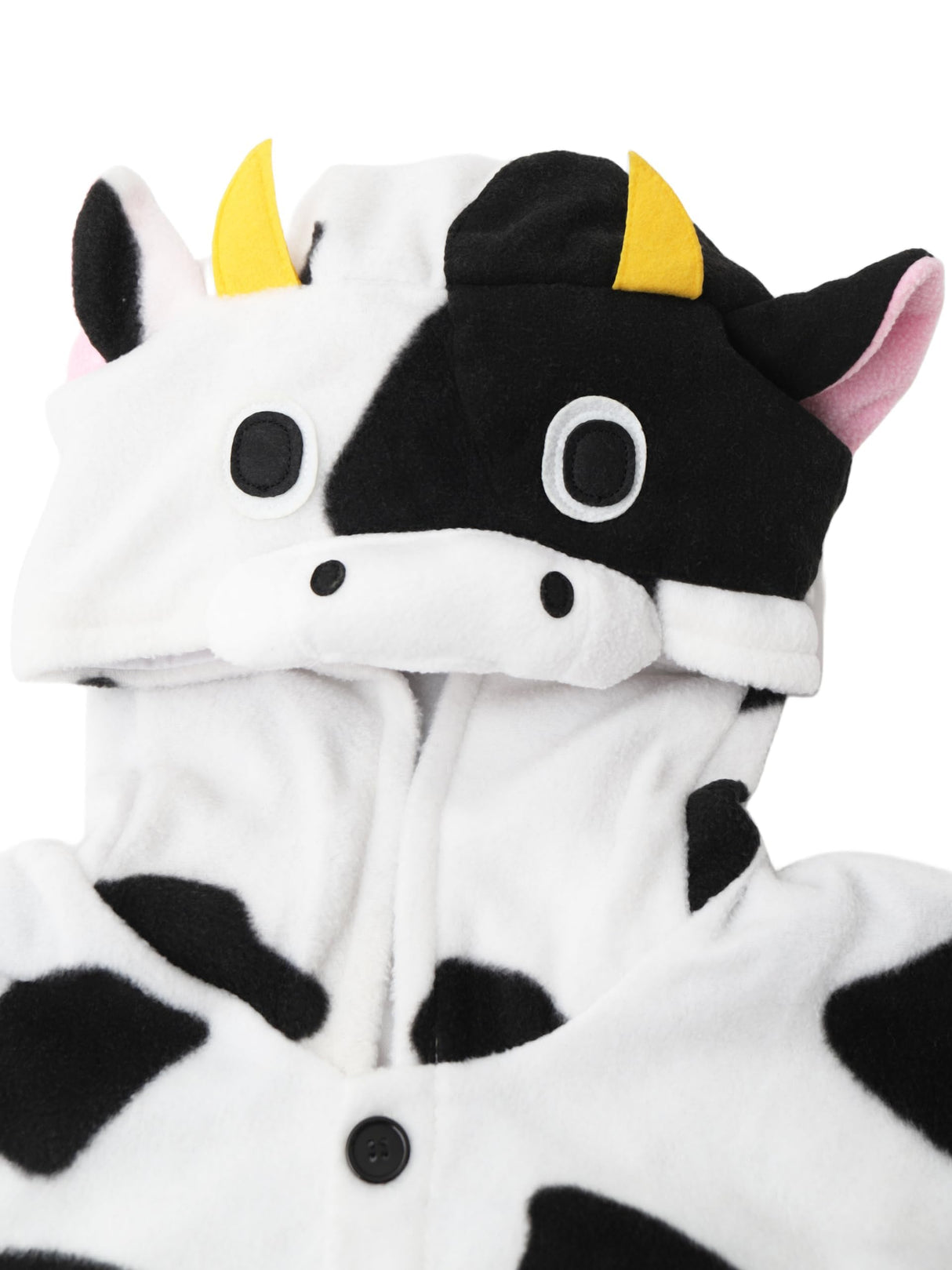 Magicalani Cow Onesie Pajamas for Adults - Unisex Animal Cosplay Sleepwear, Christmas Halloween Costume