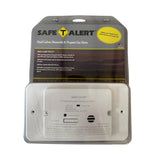 Safe T Alert - Dual LP/CO Alarm - Flush Mount w/Trim Ring White - 25-742-WT-TR