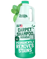 Sunny & Honey Carpet Cleaner Shampoo Solution for Machines, 32floz Mint