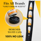 Ice Pucks for Beer Sleeve (7-Pack) – Reusable Leak-Proof Ice Packs for Golf Cooler Bags – Can Shaped Freezer Discs – Keeps Cans Cold for Hours – Fits Most Beer Sleeves – Golf Gifts for Men