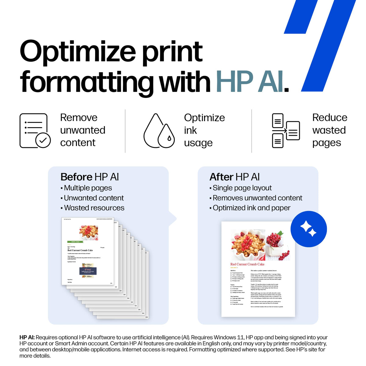 HP OfficeJet Pro 8125 Wireless All-in-One Color Inkjet Printer, Print, Scan, Copy, ADF, Duplex Printing Best-for-Home Office, 3 Month Trial of Instant Ink Included, AI-Capable (C2VJ4A)