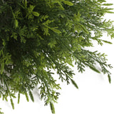 Yoratee Artificial Outdoor Plants 12 PCS Christmas Fake Cedar Pine Stems UV Resistant Faux Greenery Branches for Window Boxes Planters Garden Porch Home Decor