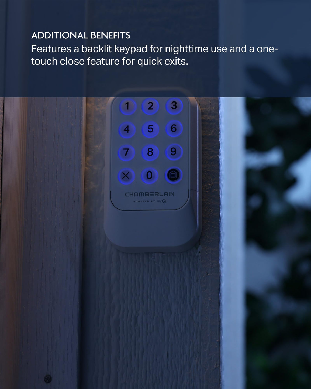 Chamberlain myQ Universal Wireless Garage Door Keypad