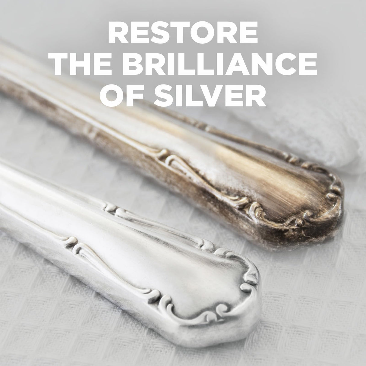 Wright's by Weiman Silver Cleaner and Polish Cream - Gently Clean and Remove Tarnish without Scratching, Ammonia-Free, 8 Ounce, 2 Pack with Polishing Cloth