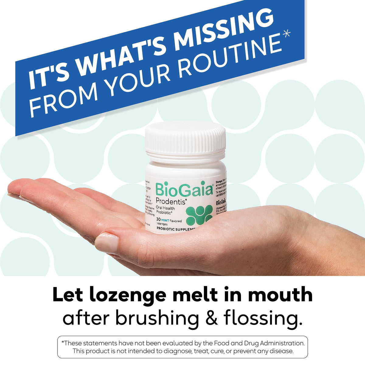 BioGaia Prodentis Oral Probiotics for Teeth & Gums and Bad Breath