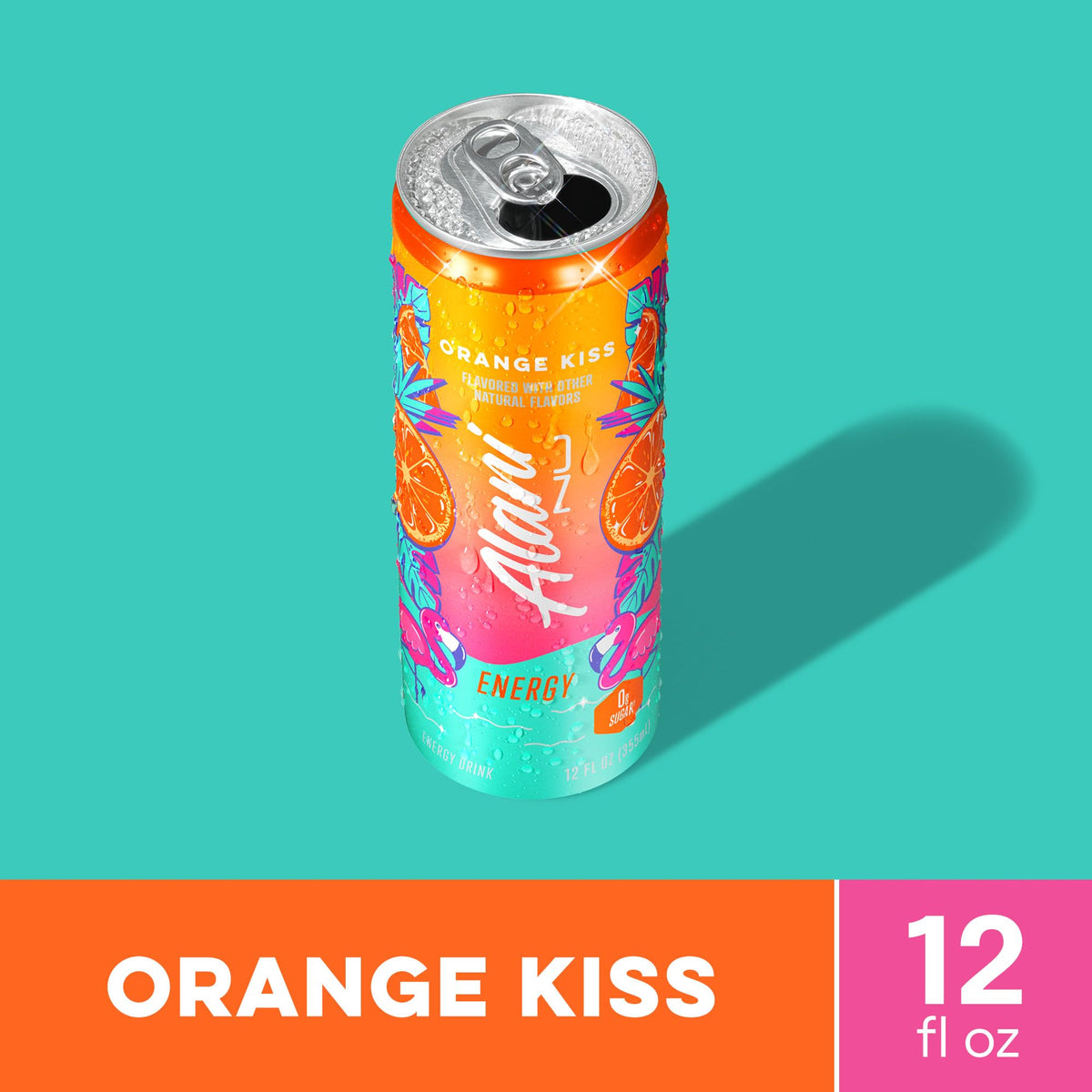 Alani Nu Orange Kiss Sugar Free Energy Drink (Pack of 12)