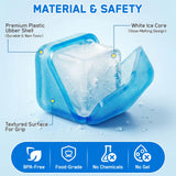 Reusable Ice Cubes for Drinks – BPA-Free Plastic Ice Packs for Lunch Boxes & Coolers, Non-Diluting Refreezable Ice for Party Hosts and Outdoor Ice Bath Enthusiasts (300)