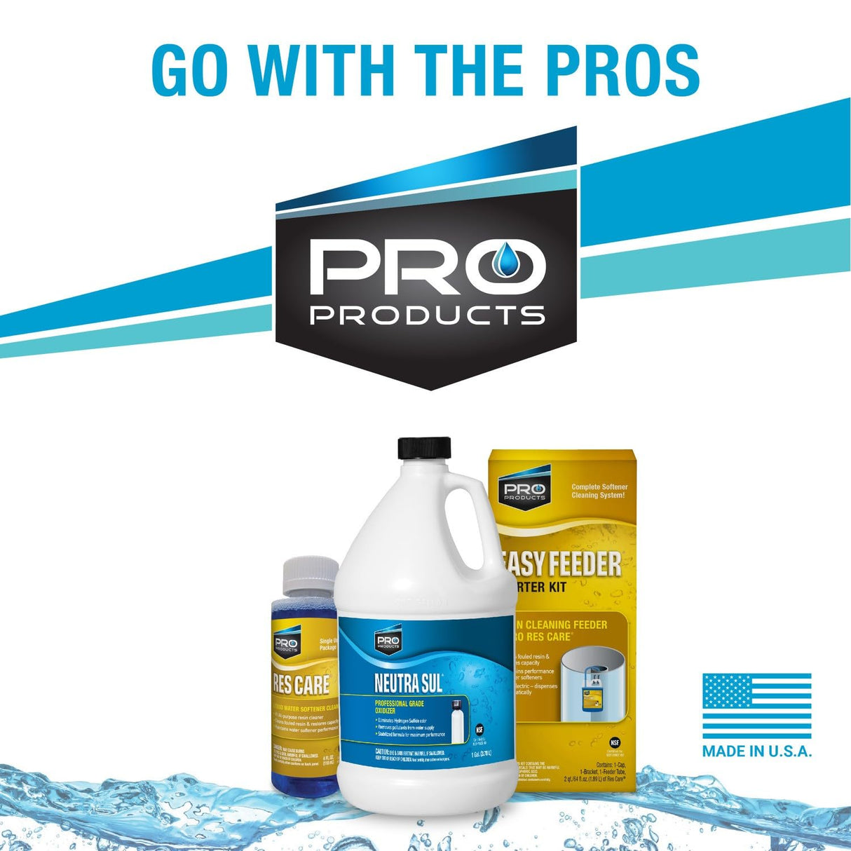Pro Products Neutra Sul Professional Grade Oxidizer, Helps Eliminate Odor and Impurities for Water Purification, 1 Gallon Bottle, 4 Pack