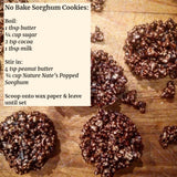 Nature Nate’s Popped Sorghum, Avocado Oil Sea Salt - Organic Sorghum, Keto & Gluten Free, Whole 30, Healthy Snacks, Better Than Popcorn, Made in USA - 5 Ounce