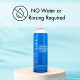 Cinema Secrets Original Blue Vanilla Makeup Brush Cleaner Solution & Spray Combo - Professional Cleanser for Makeup Brushes - Quick-Drying & Rinse-Free - Removes Built-Up Make Up (16 fl oz & 2 fl oz)