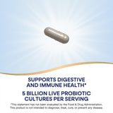 Nature's Way Primadophilus Reuteri Probiotic, Supports Digestive & Immune Health*, 5 Billion Live Cultures, 90 Capsules (Packaging May Vary)